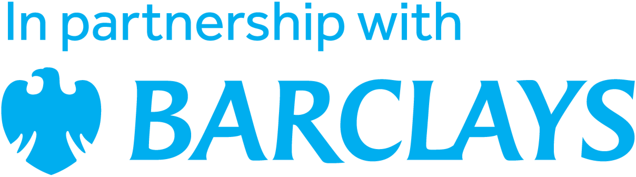 LTA Play in partnership with Barclays logo in blue writing